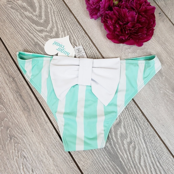 Lolli Other - NEW🌊Sugar Coast by Lolli Bikini Bow Stripe Bottom